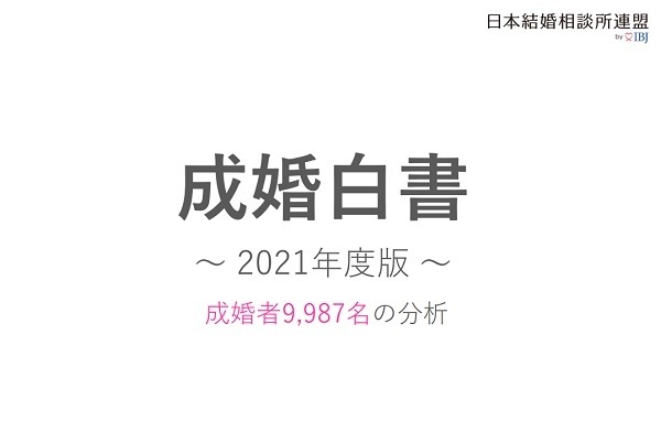 IBJ成婚白書2021表紙