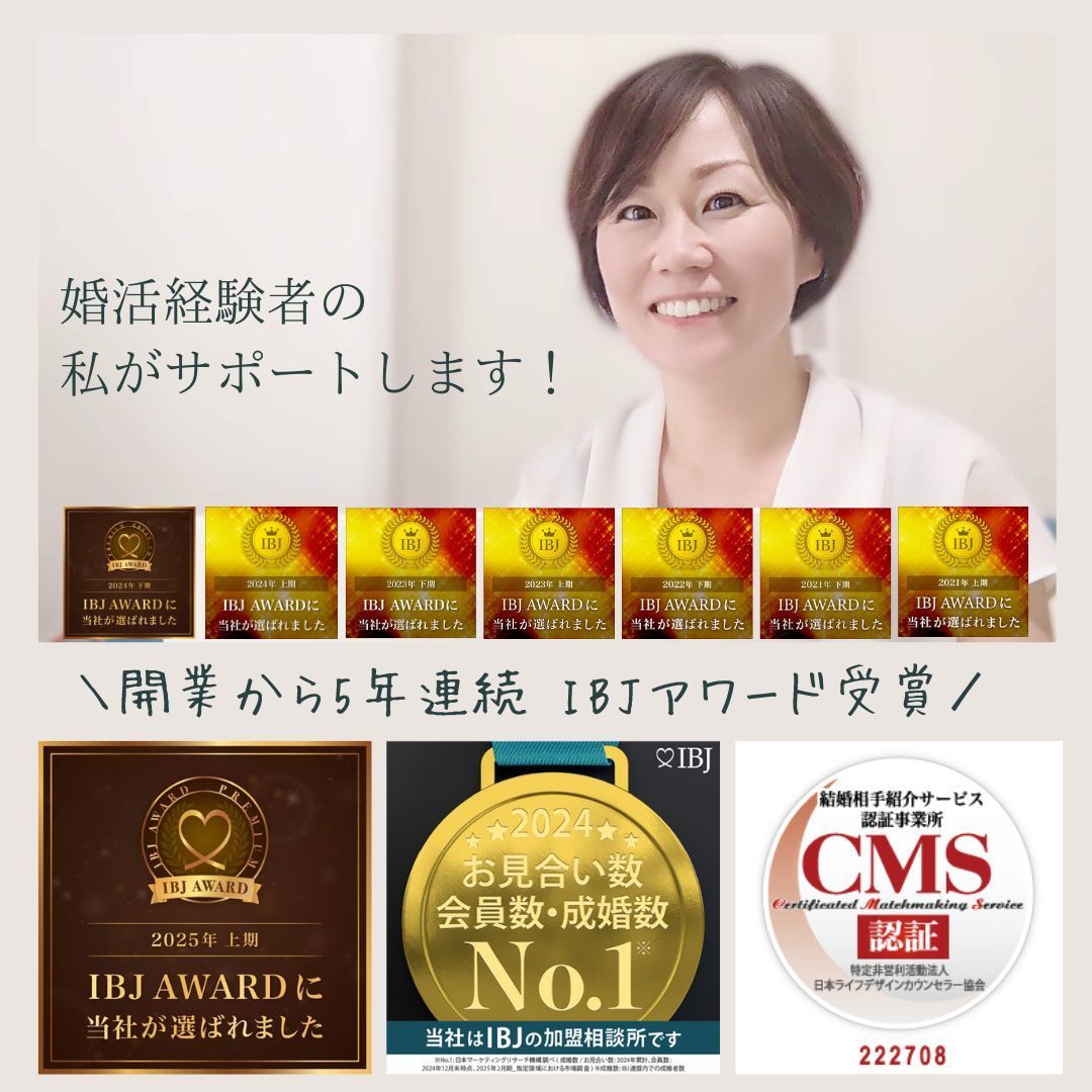 IBJ アワード4年連続受賞バナー